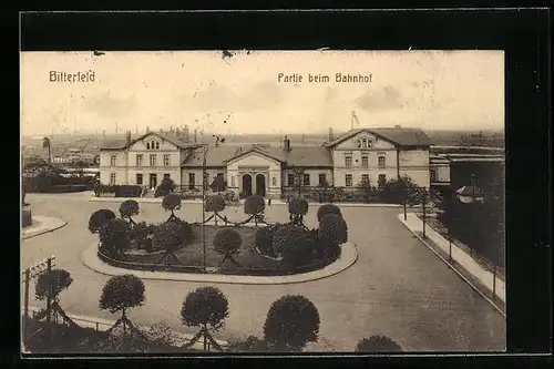 AK Bitterfeld, Partie beim Bahnhof