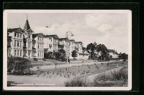 AK Ostseebad Zinnowitz, Strandpromenade
