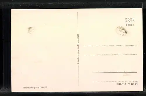 AK Ostseebad Zinnowitz, Vier Ansichten des Ortes