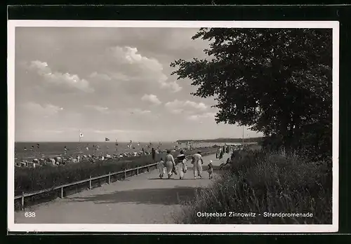 AK Ostseebad Zinnowitz, Strandpromenade