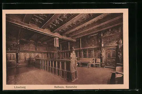 AK Lüneburg, Rathaus - Ratsstube