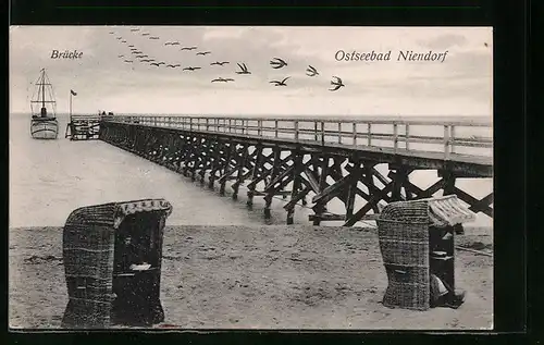 AK Hamburg-Niendorf, Seebrücke