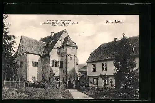AK Amorbach, Das königl. Amtsgericht