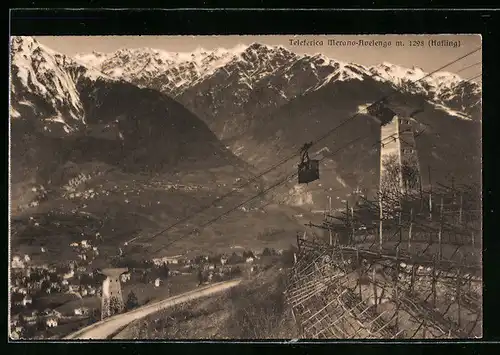 AK Teleferica Merano-Avelengo, Seilbahn