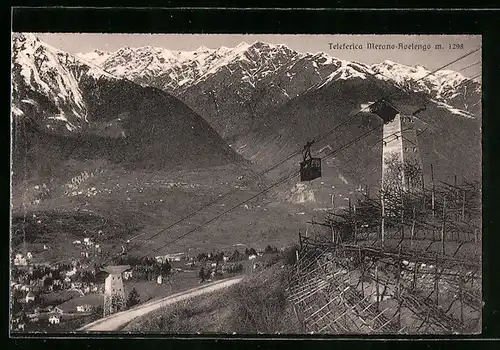 AK Teleferica Merano-Avelengo, Seilbahn