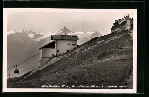AK Schmittenhöhe, Grossglockner und Kitzsteinhorn, Seilbahn