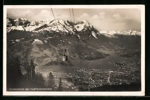 AK Wankbahn bei Partenkirchen, Seilbahn