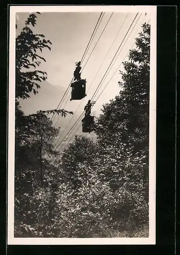 AK Meran, Kabinen der Seilbahn