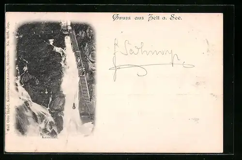 AK Zell am See, Kessel - Wasserfall