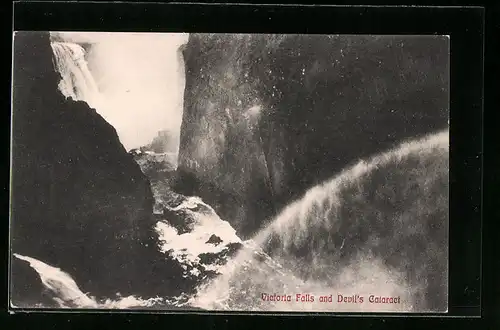AK Victoria Falls and Devil`s Cataract, Wasserfall