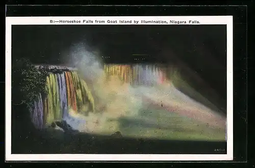 AK Niagara Falls by Illumination, Wasserfall