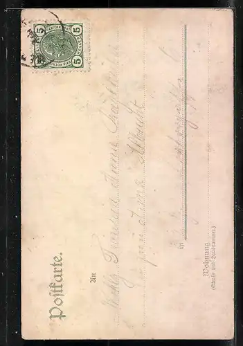 AK Brücke über den Lassing-Fall