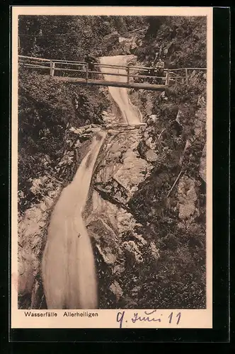AK Wasserfälle Allerheiligen