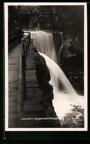 AK Dornbirn, Rappenloch-Wasserfall