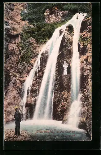 AK Mariazell i. d. Steiermark, Marienfall in der Grünau