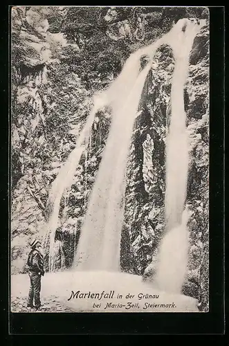 AK Mariazell i. d. Steiermark, Marienfall in der Grünau