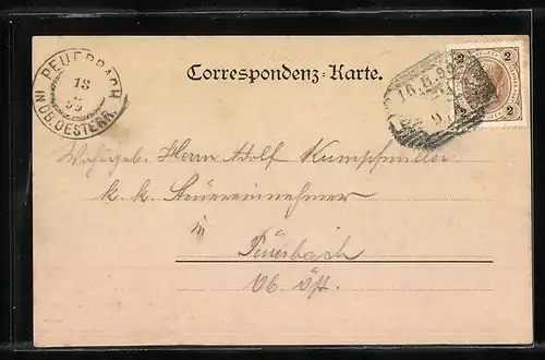 AK Bozen, Panorama aus der Vogelschau