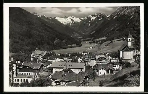 AK Colle Isarco, Totalansicht aus der Vogelschau