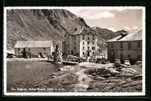 AK Airolo, San Gottardo, Gotthardhospiz