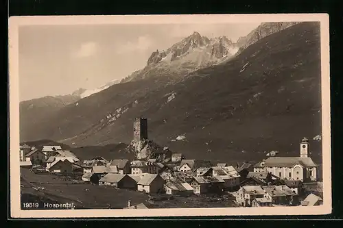 AK Hospental, Gesamtansicht