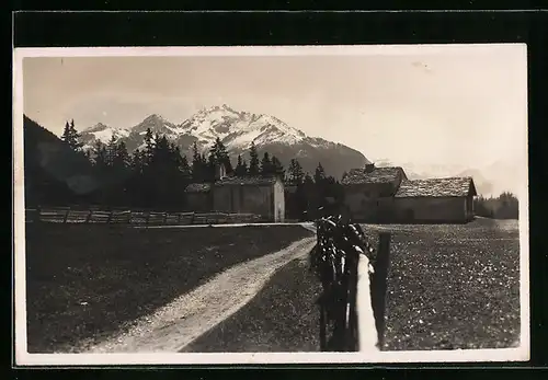 AK Lenz, St. Cassian gegen den Piz Michel