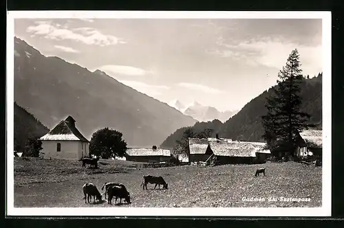 AK Gadmen, Ortspartie am Sustenpass