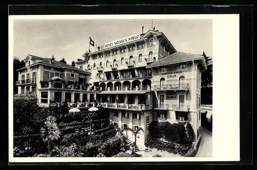AK Lugano, Hotel Weisses Kreuz