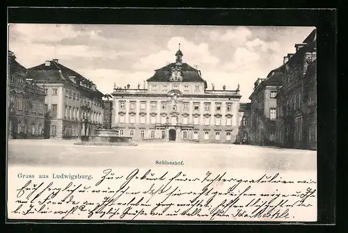 AK Ludwigsburg, Schlosshof