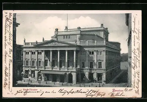 AK Breslau, Stadttheater
