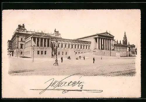 AK Wien, am Parlament