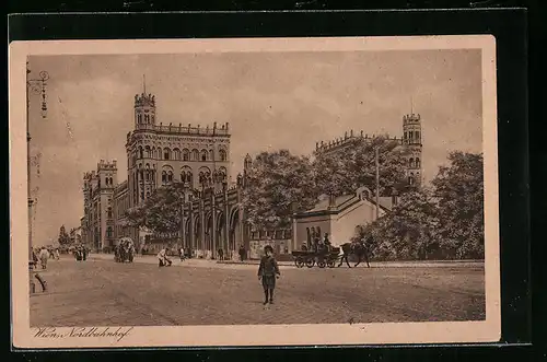 AK Wien, Blick zum Nordbahnhof