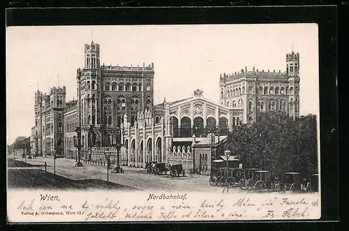 AK Wien, Partie vor dem Nordbahnhof