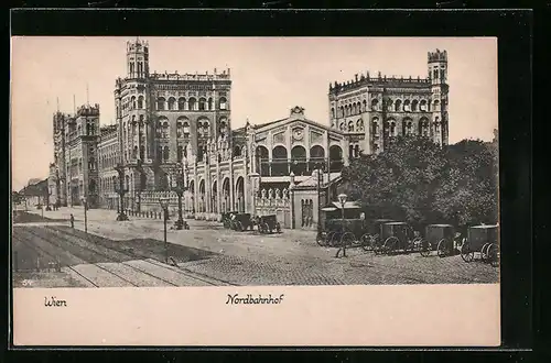 AK Wien, Blick zum Nordbahnhof