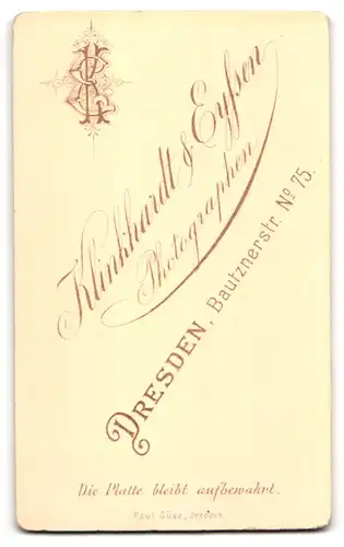 Fotografie Klinkhardt & Eyssen, Dresden, Bautznerstr. 75, Portrait bildschönes Fräulein mit Brosche und Halskette