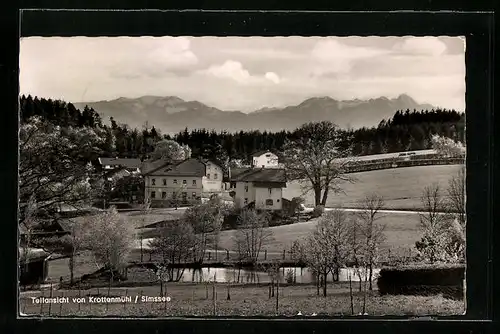 AK Krottenmühl / Simssee, Teilansicht