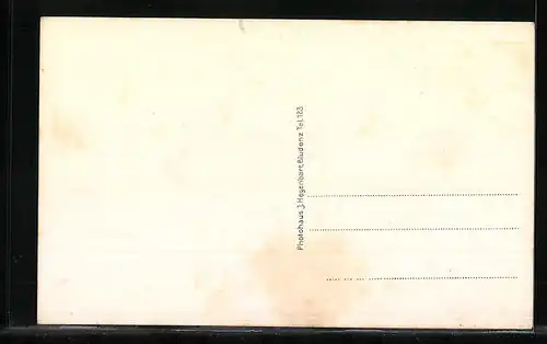 AK Musiker mit Instrumenten in Bludenzer Tracht