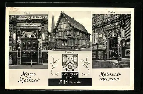 AK Alfeld a. d. Leine, Haus der Heimat & Heimat-Museum
