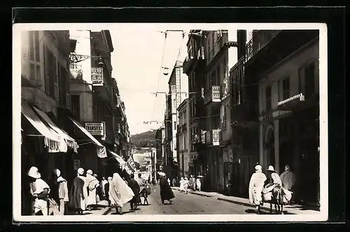 AK Constantine, la Rue Georges Clémenceau