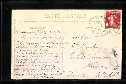 AK Bougie, Grand phare et sémaphore