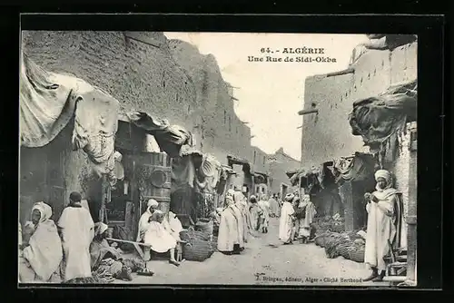 AK Alger, Une Rue de Sidi-Okba