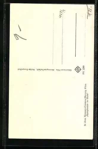 AK Schauspielerin Hannelore Bollmann mit Ohrringen, Autograph