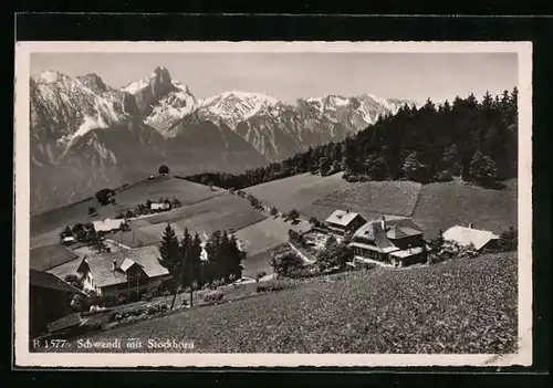 AK Schwendi, Panorama mit Stockhorn