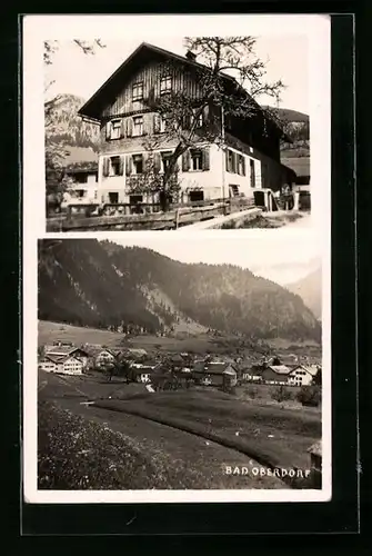 AK Bad Oberdorf, Haus im Sonnenschein, Ortsansicht