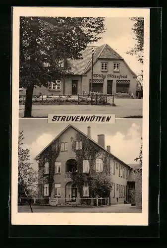 AK Struvenhütten, Gewerbe Willy Missfeld, Grosses Haus