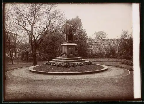 Fotografie Brück & Sohn Meissen, Ansicht Nordhausen, Denkmal Otto von Bismarck