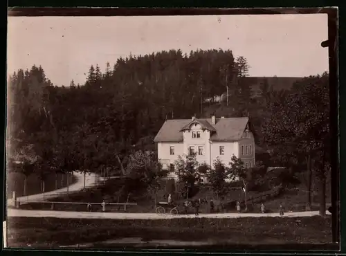 Fotografie Brück & Sohn Meissen, Ansicht Hennersdorf, Villa Anna