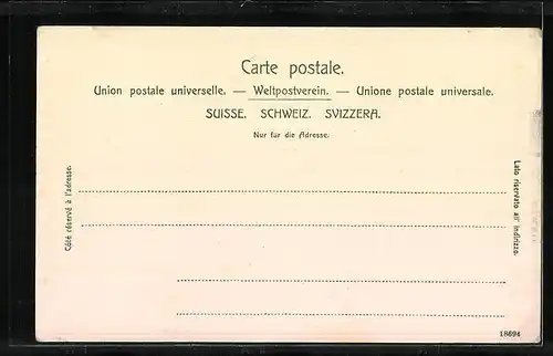 AK Goeschenen, Gotthardbahn mit Tunnel und Wohnhäusern