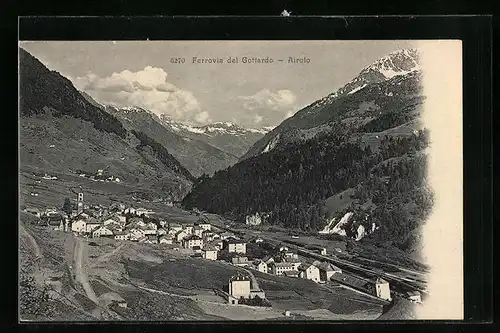 AK Airolo, Ferrovia del Gottardo