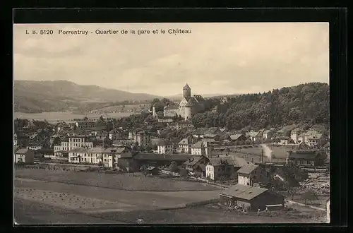 AK Porrentruy, Quartier de la gare et le Chateau