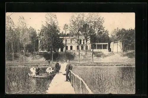 AK Plau, Gasthof Wandenburg